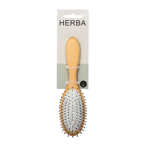 HERBA, HERBA Buchenholzbürste mit Metallstifte (1 Stk)