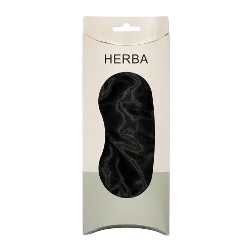 HERBA, HERBA Schlafmaske schwarz, 21x9cm (1 Stk)