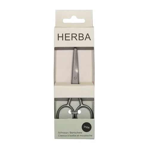 HERBA, Herba.Schnauz-/Bartschere, Inox