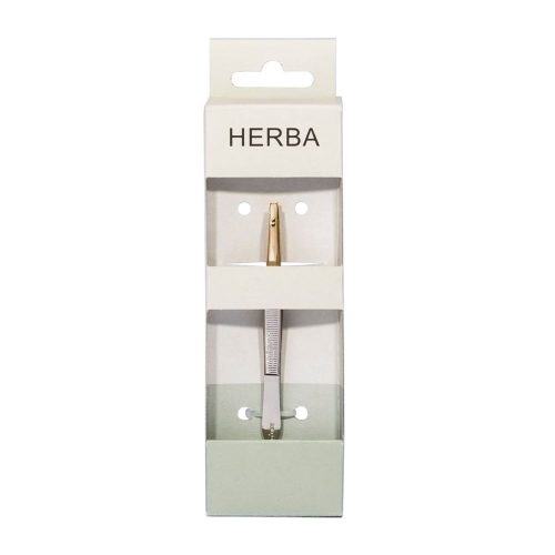 HERBA, Herba Pinzette gerade, vernickelt