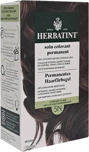 Herbatint, HERBATINT Haarfärbegel 5N helles Kastanienbraun (170ml)