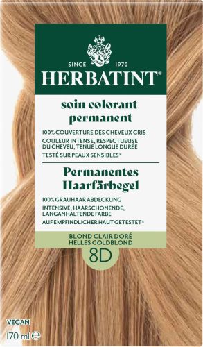 Herbatint, HERBATINT Haarfärbegel 8D helles Goldblond (170ml)
