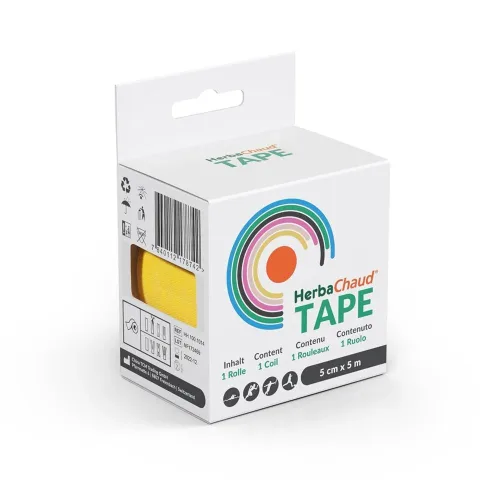 HerbaChaud, HerbaChaud Tape 5cmx5m gelb (1 Stk)
