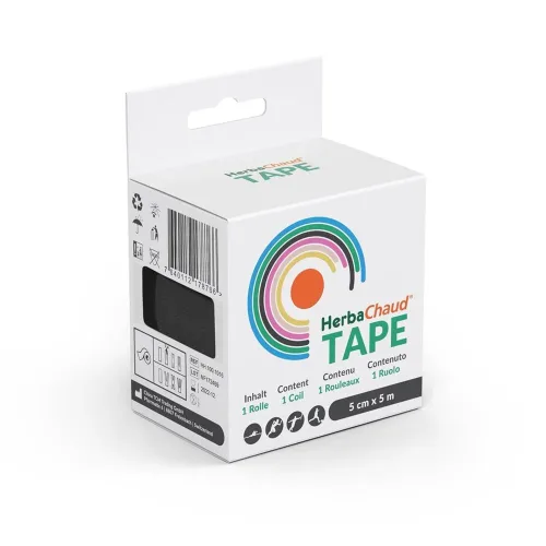 HerbaChaud, HerbaChaud Tape 5cmx5m schwarz (1 Stk)