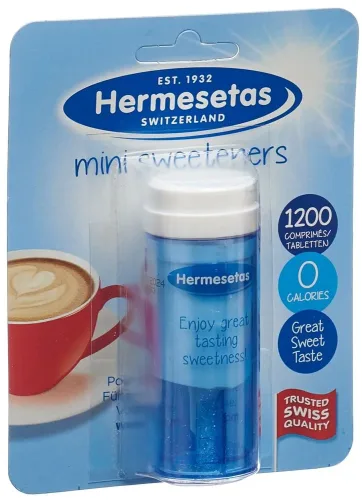 Hermesetas, Hermesetas Original Tabletten Dispenser (1200 Stk)