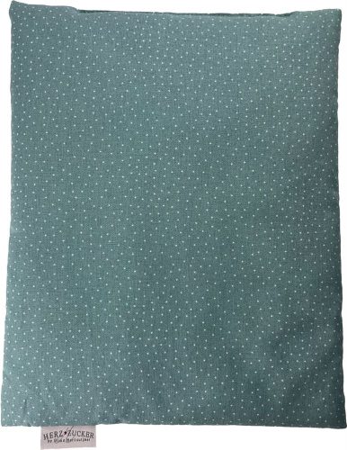 HERZZUCKER, HERZZUCKER Traubenkernkissen, 26x21cm, Punkte Salbei (1 Stk)