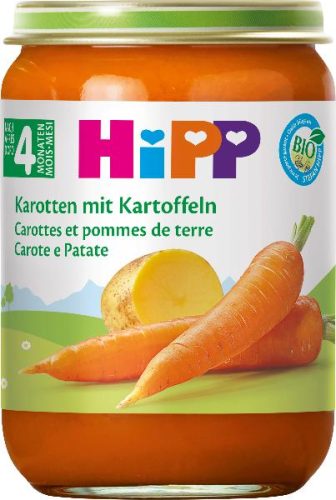 Hipp, Hipp Bio Karotten mit Kartoffeln (190g)
