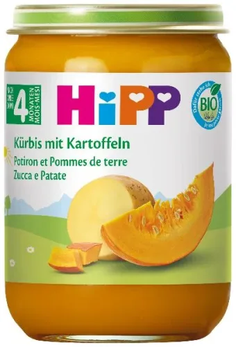 Hipp, Hipp Bio Kürbis mit Kartoffeln (190g)