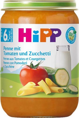 Hipp, Hipp Bio Penne mit Tomaten und Zucchetti (190g)