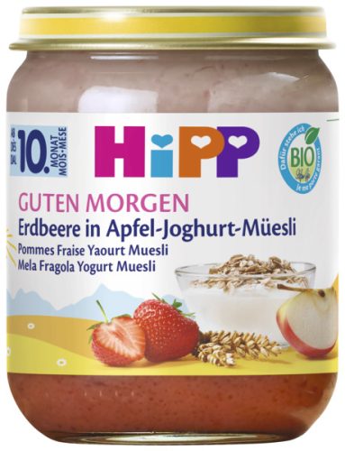 Hipp, Hipp Guten Morgen Erdbeere in Apfel-Joghurt-Müesli (160g)