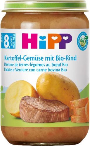 Hipp, Hipp Kartoffel-Gemüse mit Bio-Rind (220g)