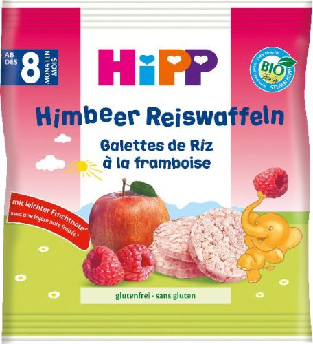 Hipp, Hipp Himbeer Reiswaffeln (30g)