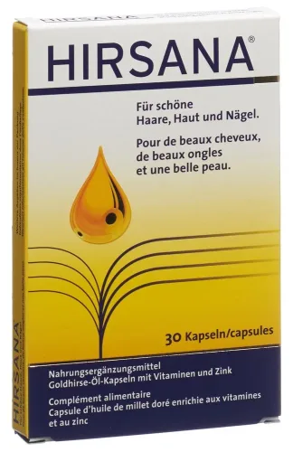 Hirsana, Hirsana Goldhirse Öl-Kapseln (30 Stk)