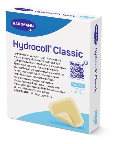 Hydrocoll, Hydrocoll Classic Hydrokolloid-Verband, 5x5cm (10 Stk)