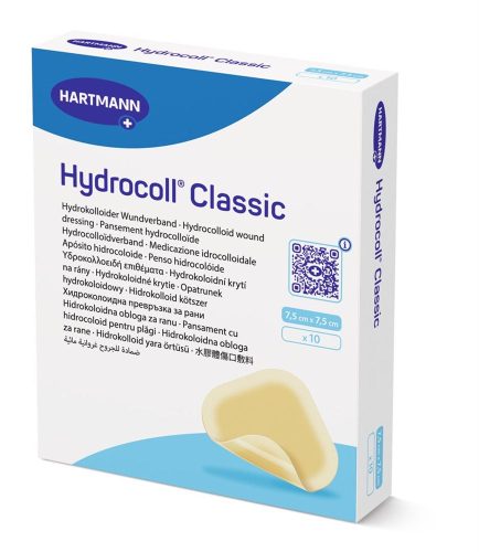 Hydrocoll, Hartmann Hydrocoll Classic Hydrokolloid-Pflaster 7,5 x 7,5 cm