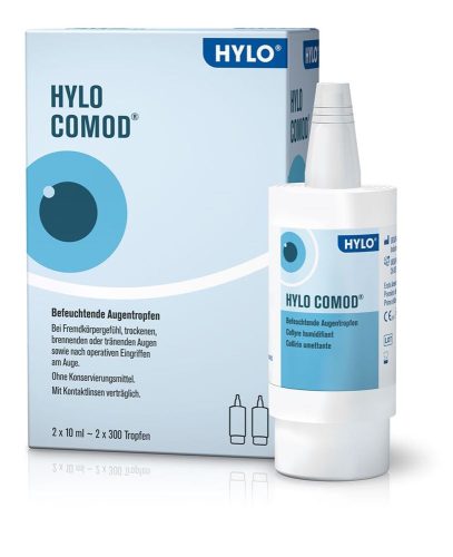 Hylo, HYLO COMOD Gtt Opht 2 Fl 10 ml