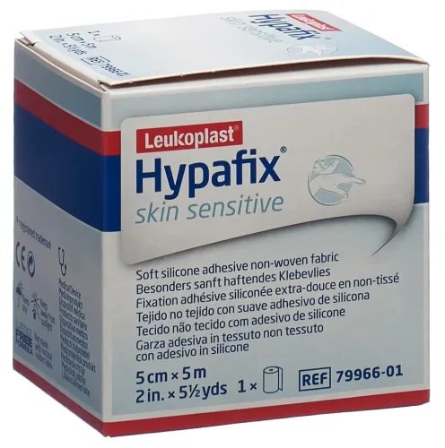 Hypafix, Hypafix Skin sensitive Silikon 5cmx5m (1 Stk)