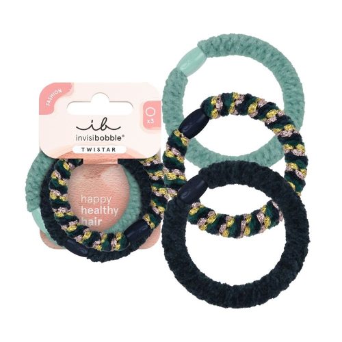 Invisibobble, Invisibobble TWISTAR Blue Balance 3pc Haargummi 1 Stk