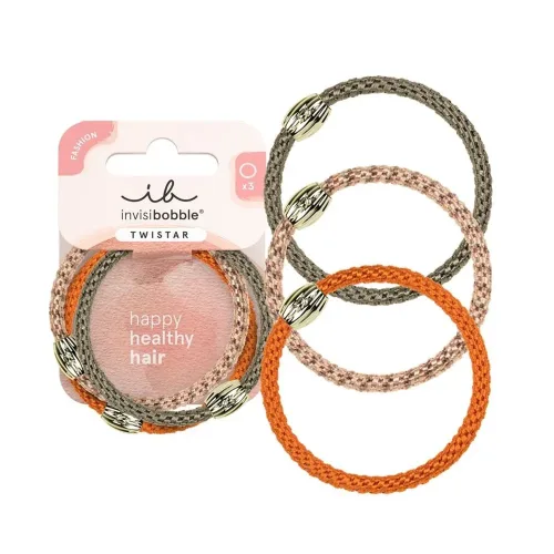Invisibobble, Invisibobble TWISTAR Orange Affaire 3pc Haargummi 1 Stk