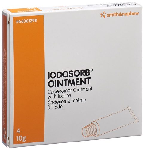 SMITH & NEPHEW, IODOSORB Salbe (4x10g)