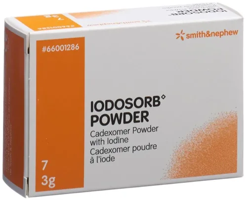 IODOSORB, IODOSORB Kadexomeres Jodpulver (7x3g)
