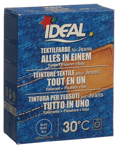 IDEAL, IDEAL Textilfarbe Alles in einem Jeans Blau (1 Stk)