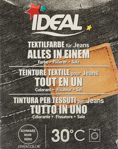 IDEAL, IDEAL Textilfarbe Alles in einem Jeans Schwarz (1 Stk)
