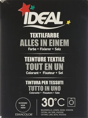 IDEAL, IDEAL Textilfarbe Alles in einem Schwarz (1 Stk)
