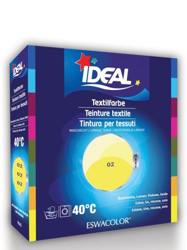 IDEAL, IDEAL MAXI Baumwolle Color No02 citron (1 Stk)
