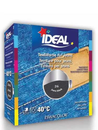 IDEAL, IDEAL Textilfarbe Jeans Schwarz 26 Maxi (1 Stk)