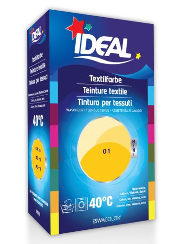 IDEAL, IDEAL Textilfarbe Gelb 01 Mini (1 Stk)