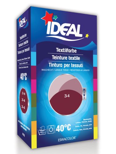 IDEAL, IDEAL MINI Baumwolle Color No34 bordeaux (1 Stk)