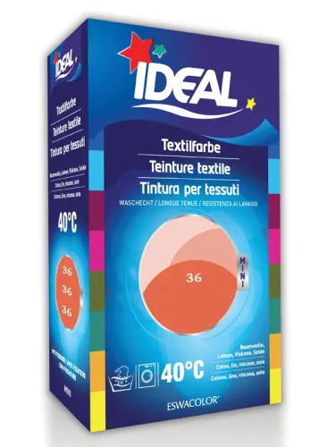IDEAL, IDEAL MINI Baumwolle Color No36 korall (1 Stk)