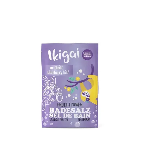 Ikigai, Ikigai Badesalz Blueberry (60g)