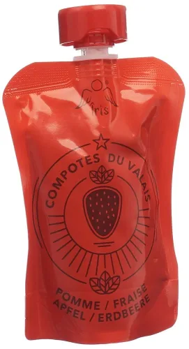 Iris, Iris Kompott Apfel-Erdbeere (100g)