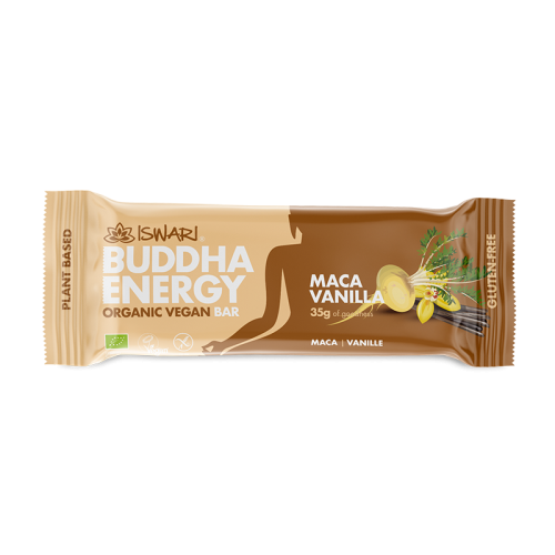ISWARI, ISWARI Maca & Vanille Buddha Energy Riegel Rohkost Bio (35g)