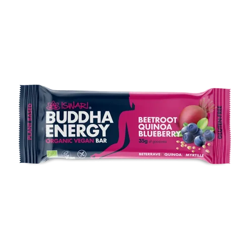 Iswari Energy Bar Rote Bete Quinoa & Heidelbeere BIO 35 g