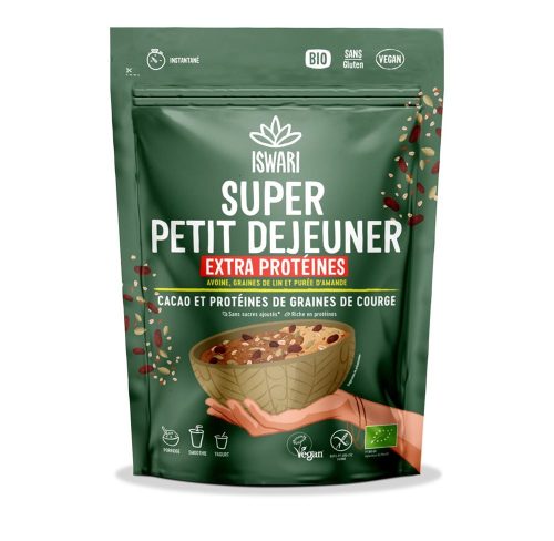 ISWARI, Iswari Super Frühstück Extra Protein Kakao 360g
