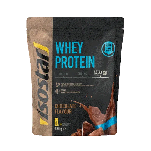 isostar, ISOSTAR Whey Protein Pulver Schokolade Beutel (570g)