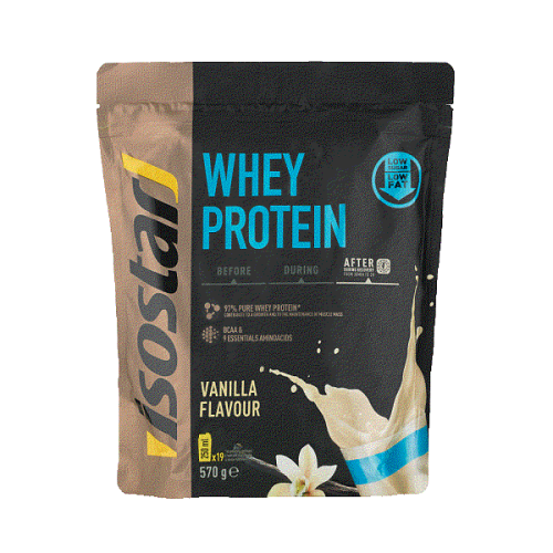 isostar, ISOSTAR Whey Protein Pulver Vanille Beutel (570g)