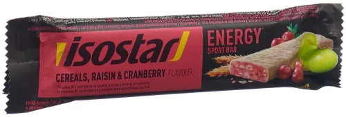 isostar, ISOSTAR Energy Riegel Raisin + Cranberry (40g)