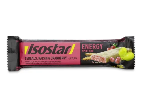 isostar, ISOSTAR Energy Riegel Raisin + Cranberry (40g)