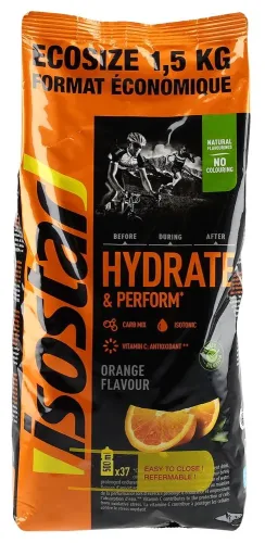isostar, Isostar Hydrate & Perform Orange ? Isotonisches Sportgetränkepulver