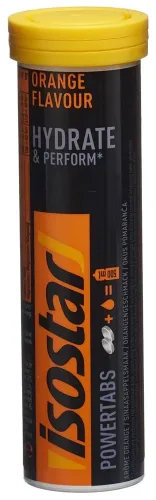 isostar, isostar Powertabs Orange (10x12g)