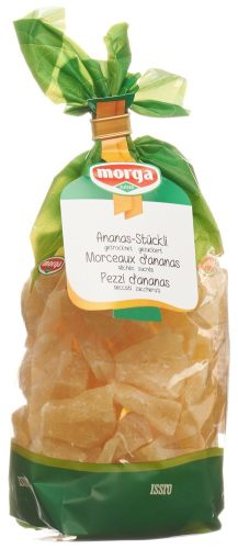 morga, morga ISSRO Ananas Stücke gezuckert (250g)