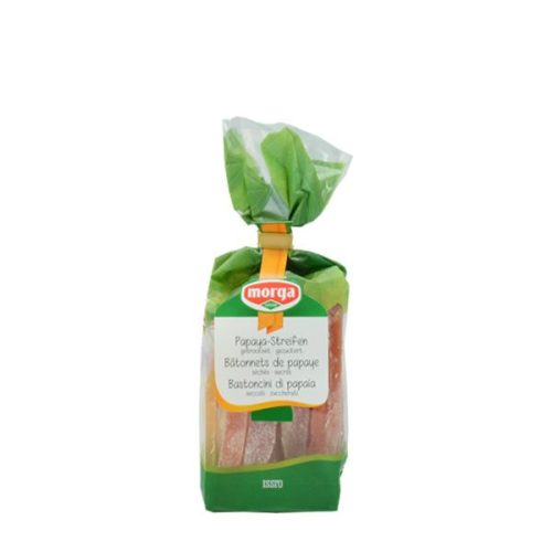 morga, MORGA ISSRO Papaya Streifen gezuckert (200g)