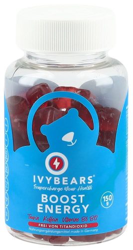 IVYBEARS, Boost Energy Unisex Blau 60 pezzi