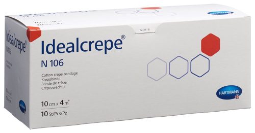 IVF, IVF Idealcrepe Binde 4mx10cm (10 Stk)