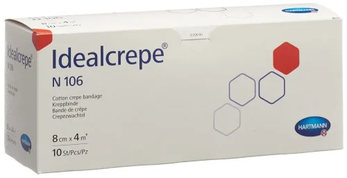 IVF, IVF Idealcrepe Binde 4mx8cm (10 Stk)