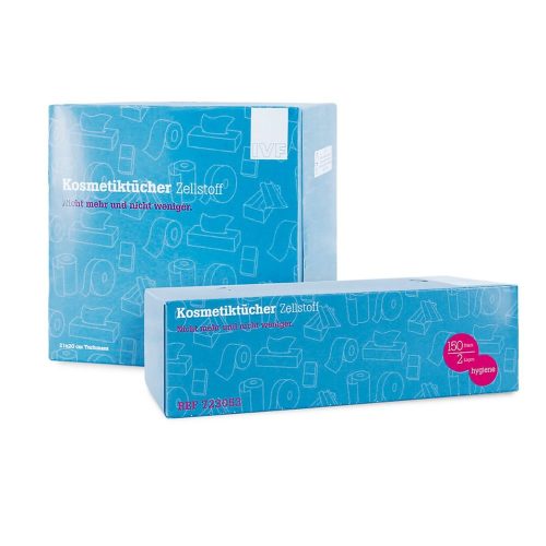 YOU NAILS, Kosmetikt&uuml;cher aus 100% Zellstoff 2-lagig